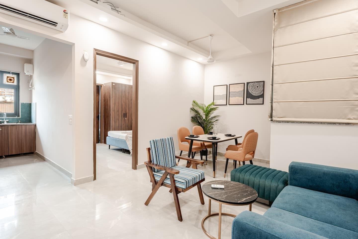 2BHK FULLY Furnished Flat in sector 27 Gurgaon Haryana