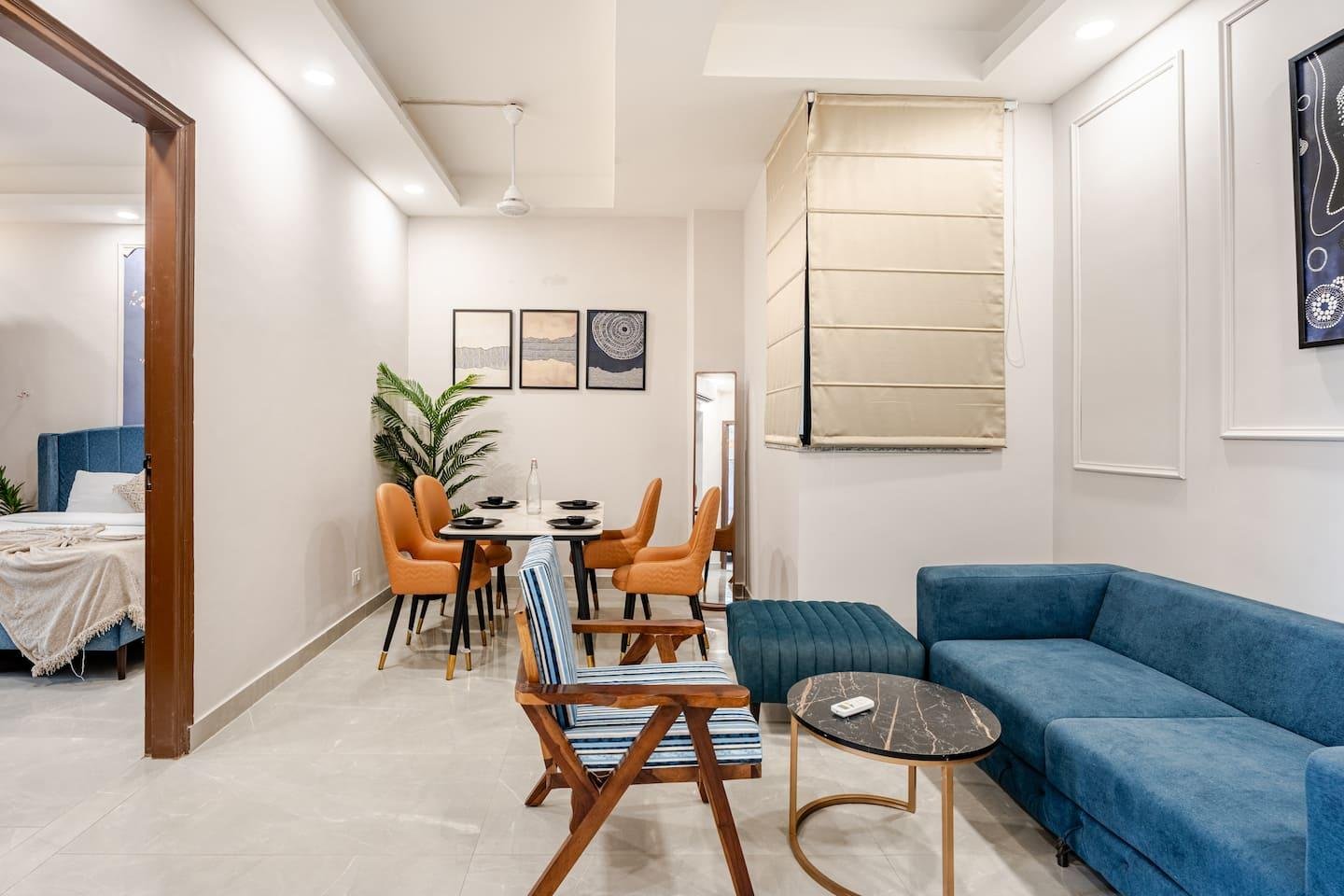 2BHK FULLY Furnished Flat in sector 27 Gurgaon Haryana