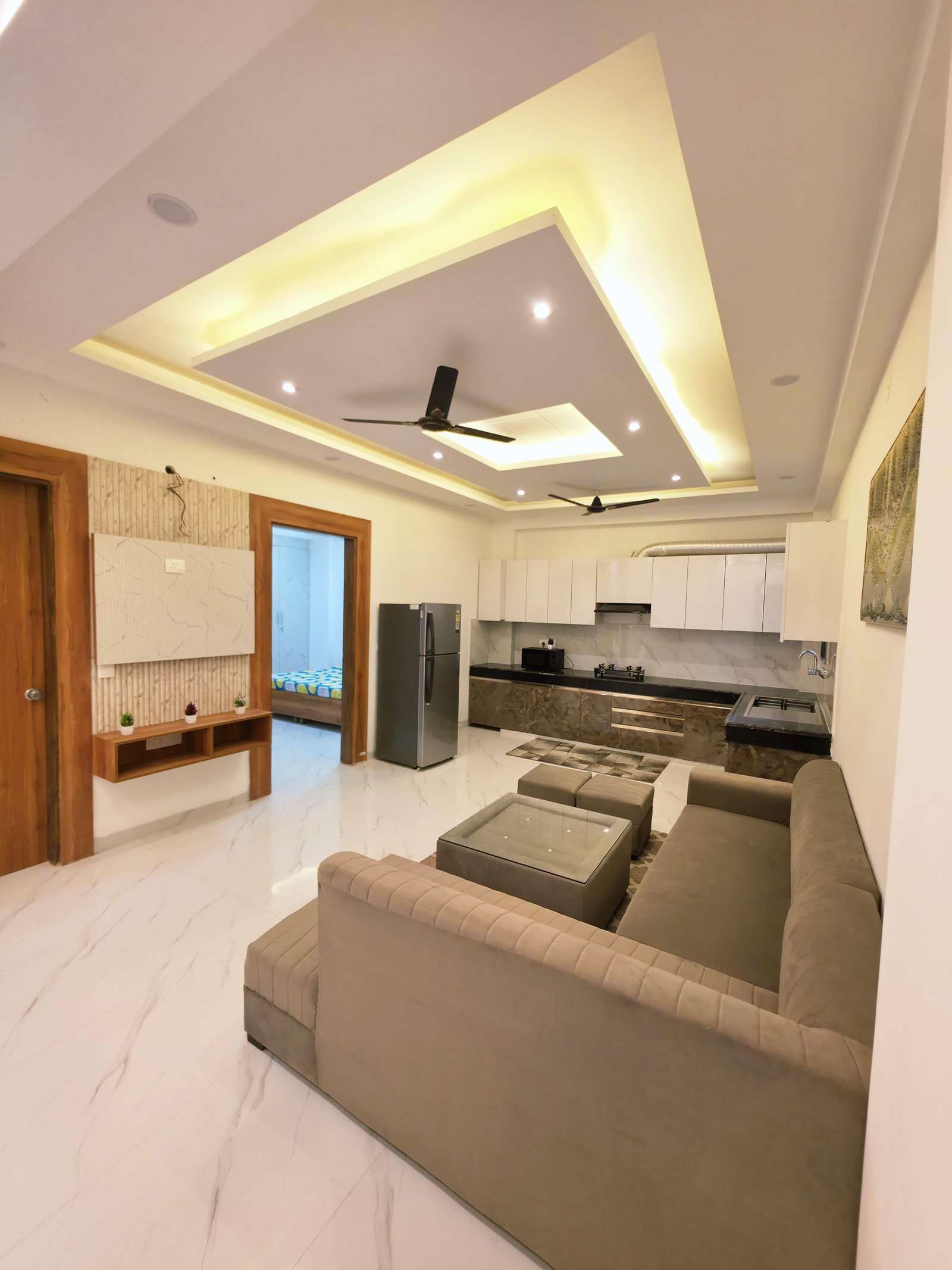 2BHK fully furnised flat in sector 52 Gurgaon haryana