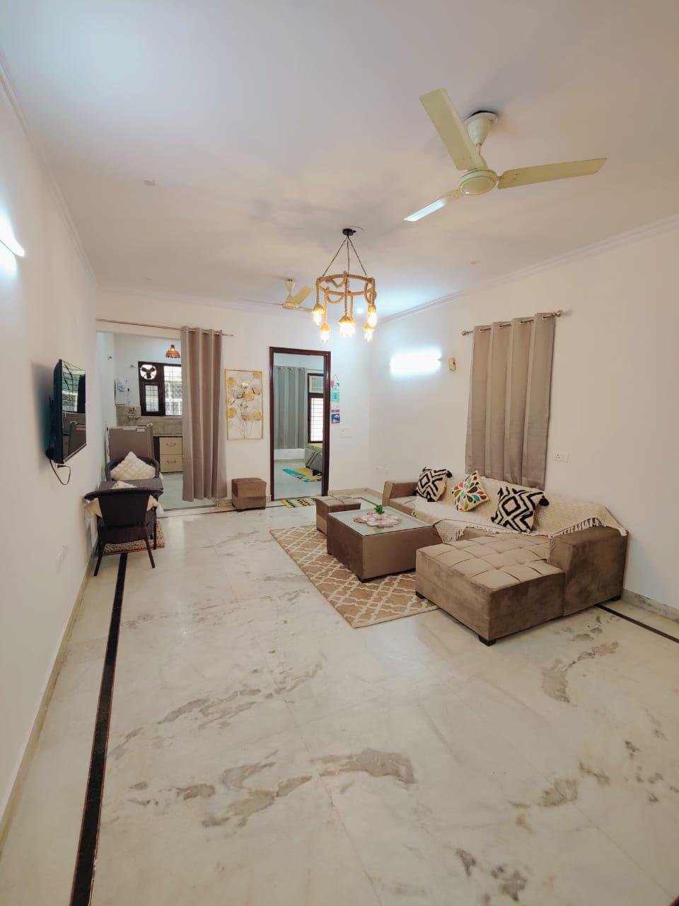 2 BHK fully furnished  flat in sector 52 Gurgaon Haryana